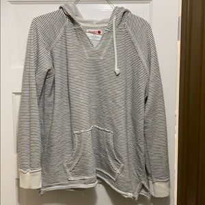 XL Striped Hoodie
